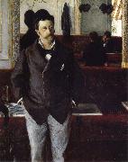 Gustave Caillebotte Inside cafe oil painting reproduction